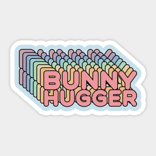 Bunny Hugger // Greta Thunberg Alias Tribute Sticker